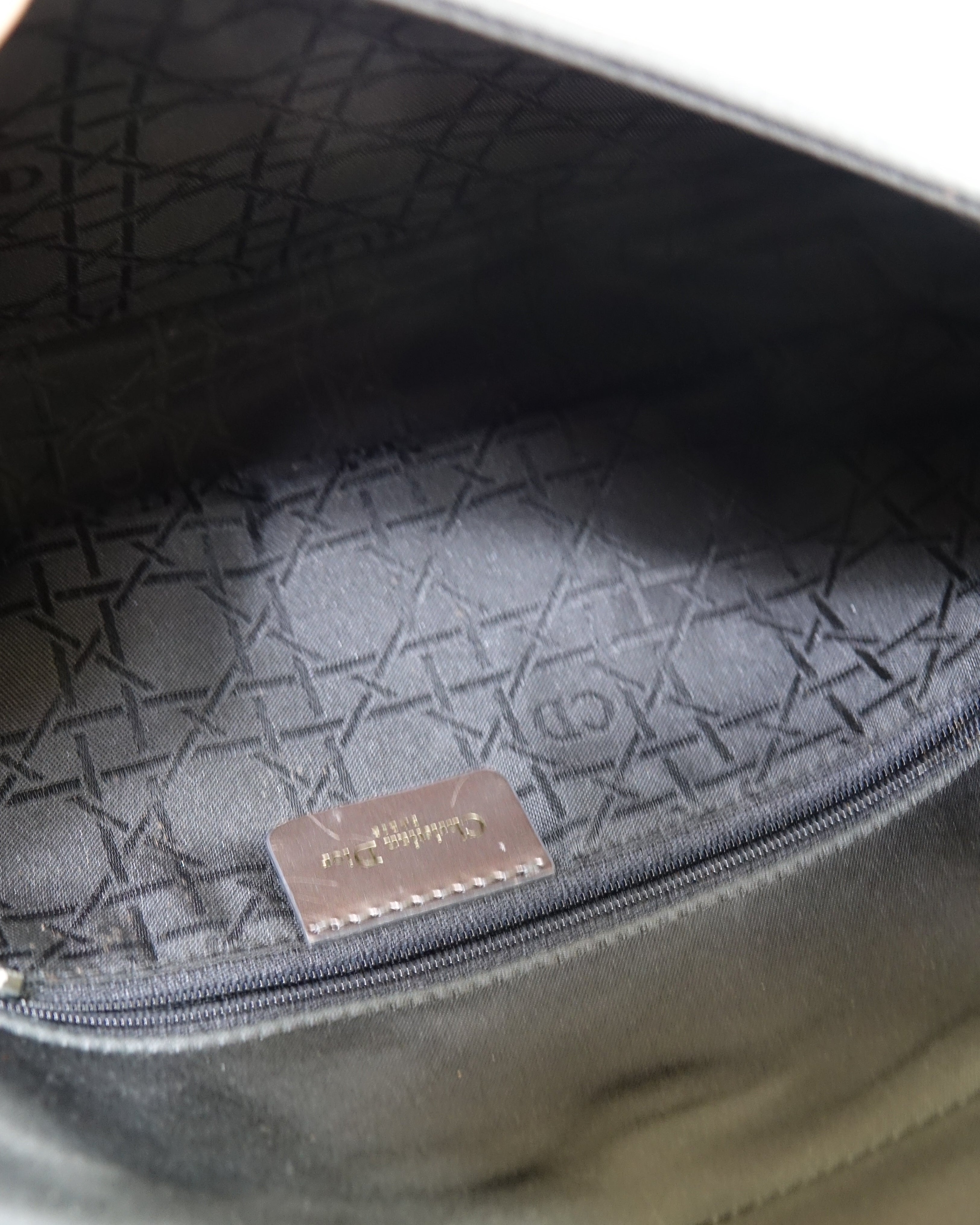 Dior Pochette épaule et perles noir Lola collective