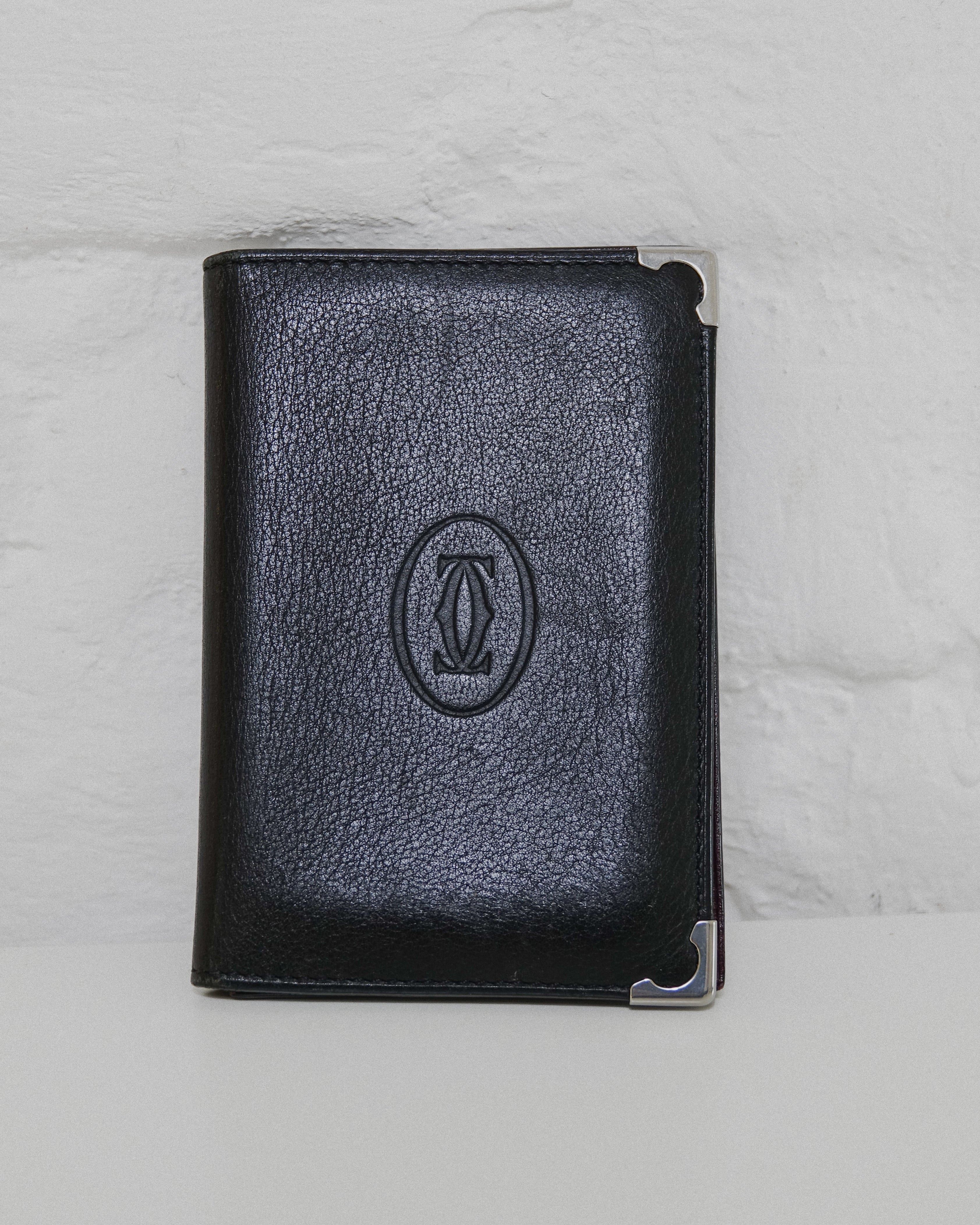 Cartier Porte carte cuir noir Lola collective