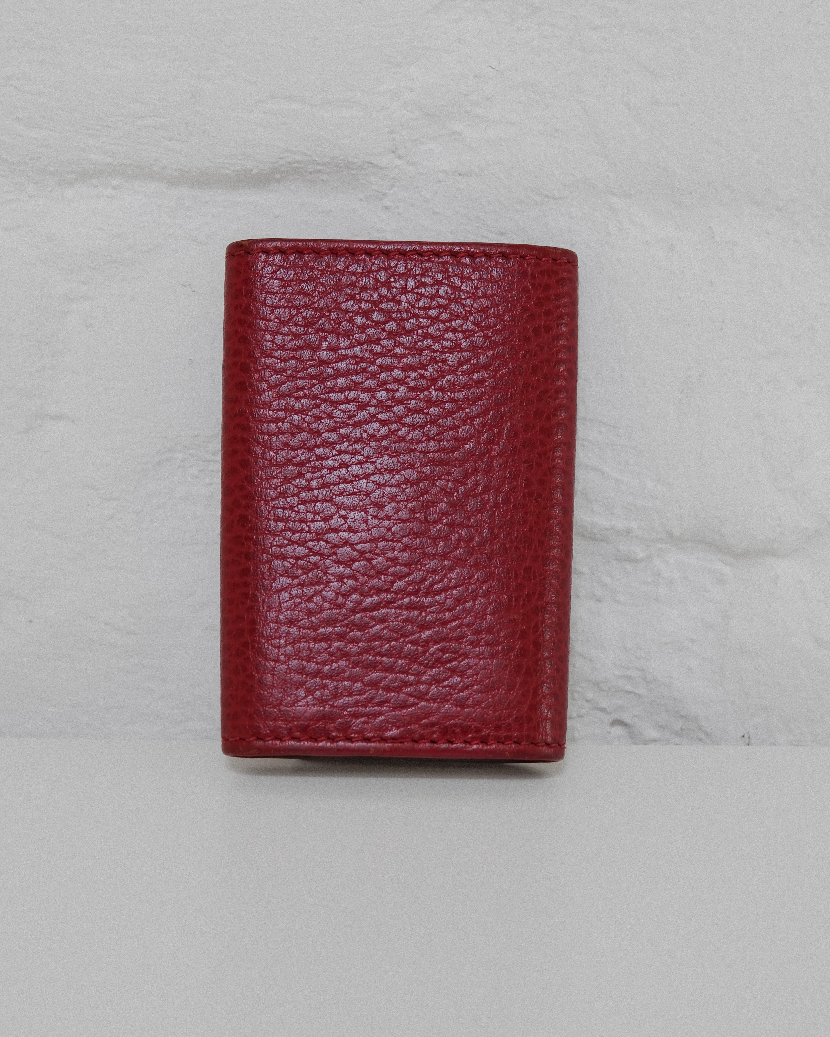 Gucci Porte clés (6) cuir rouge gold Lola collective