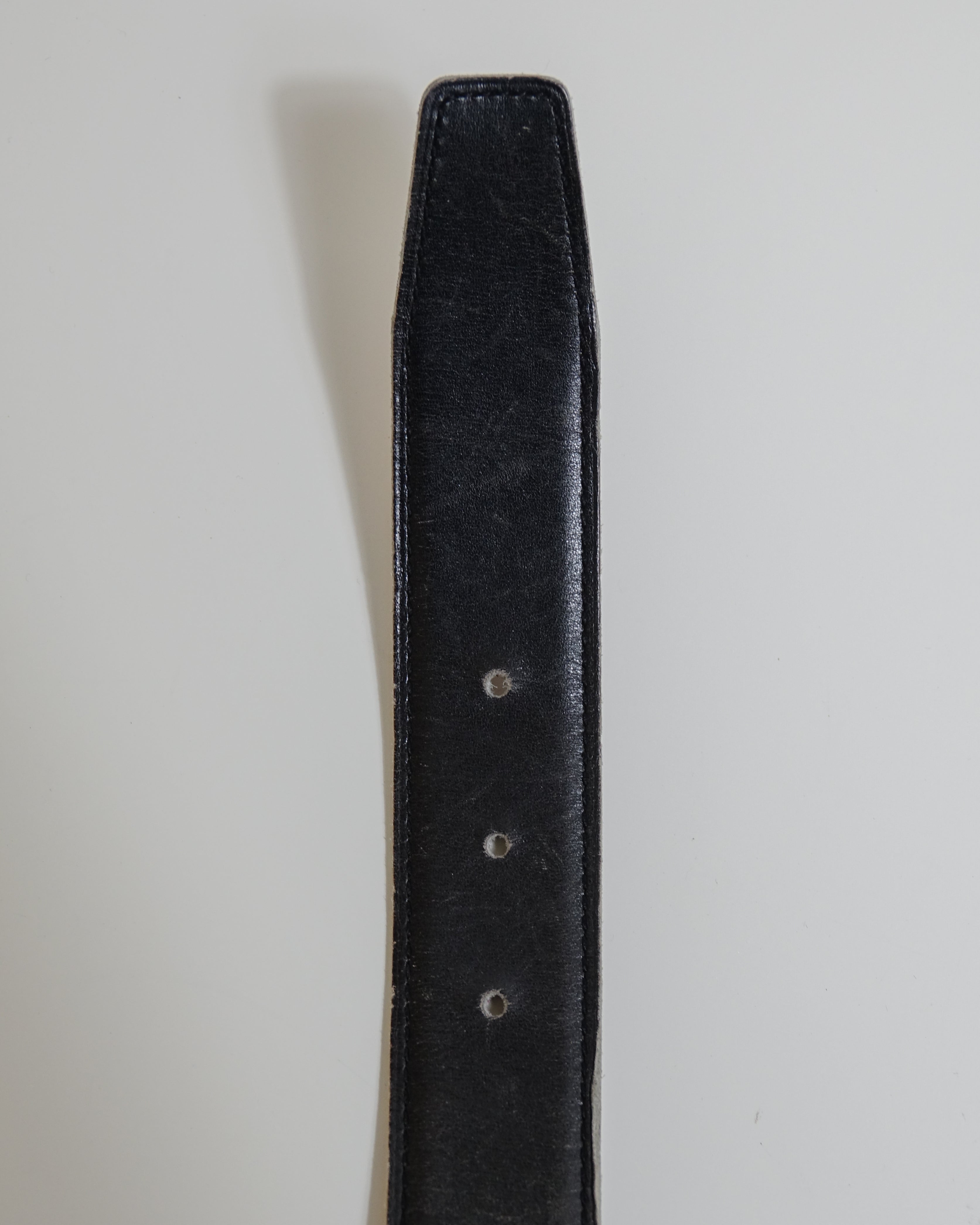 Ceinture Hermès Constance 70 marron avec logo □A Lola Collective