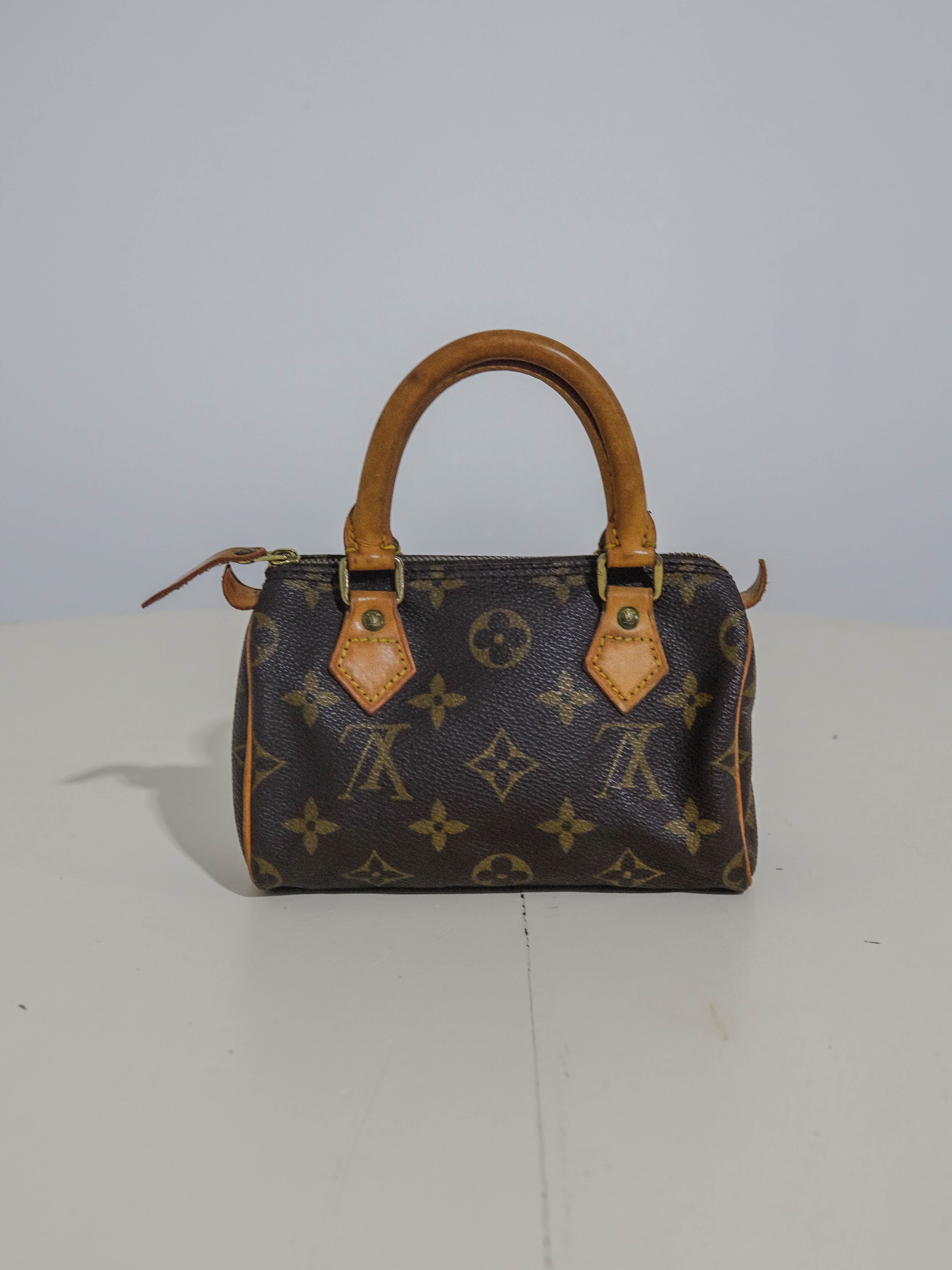 LOUIS VUITTON Monogram Nano Speedy Hand Bag Lola Collective