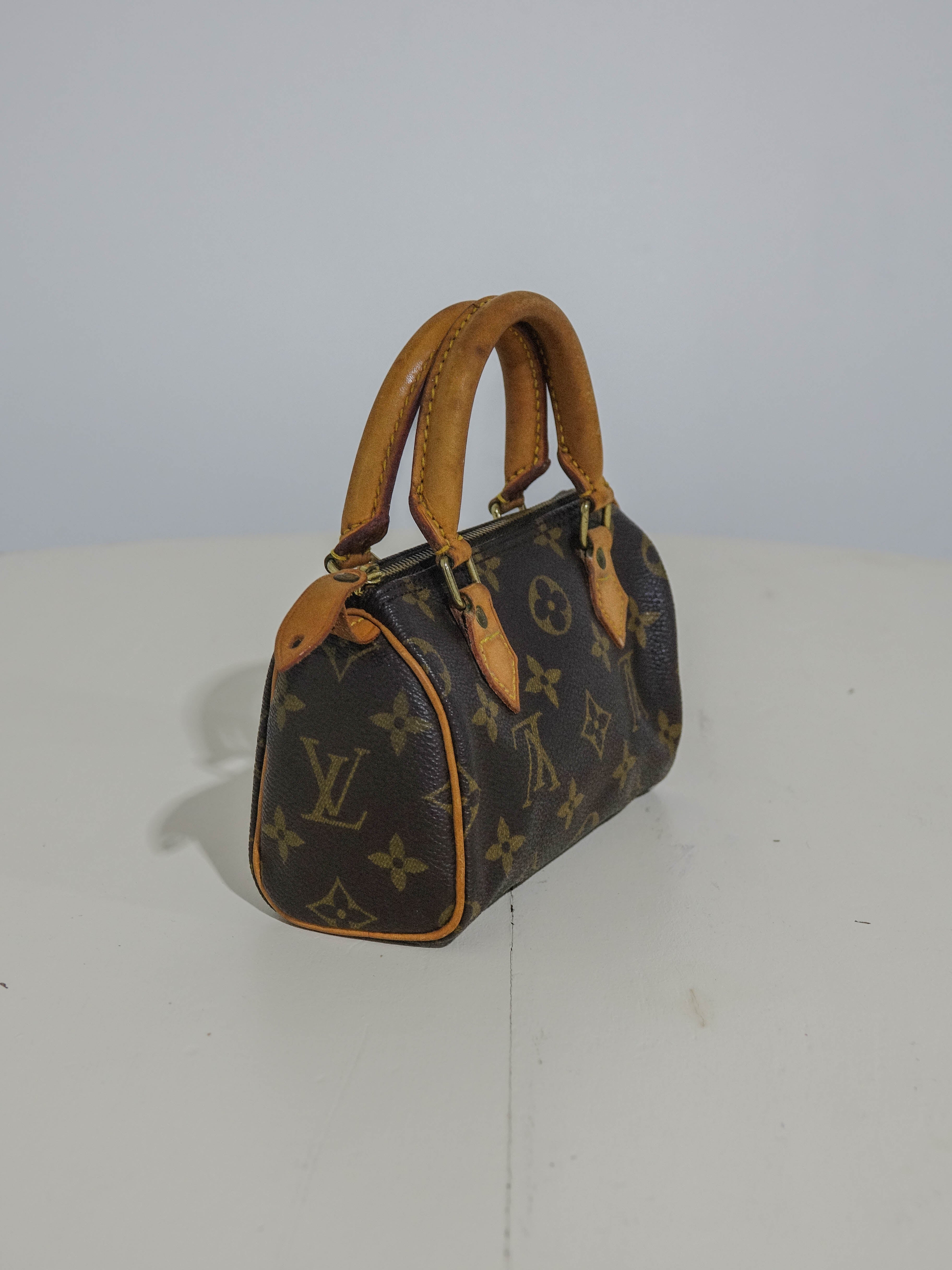 LOUIS VUITTON Monogram Nano Speedy Hand Bag Lola Collective