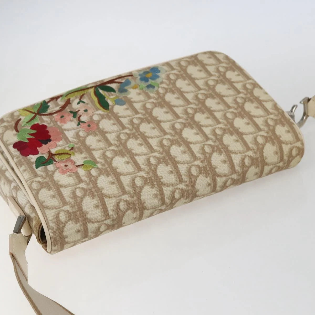 Dior Sac épaule messenger trotter brodé floral Lola Collective