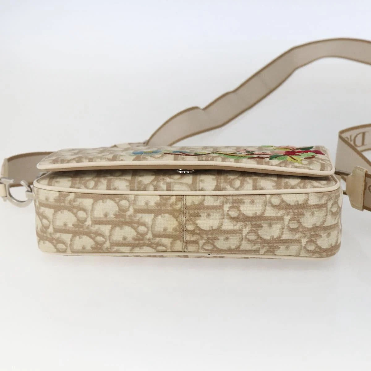 Dior Sac épaule messenger trotter brodé floral Lola Collective