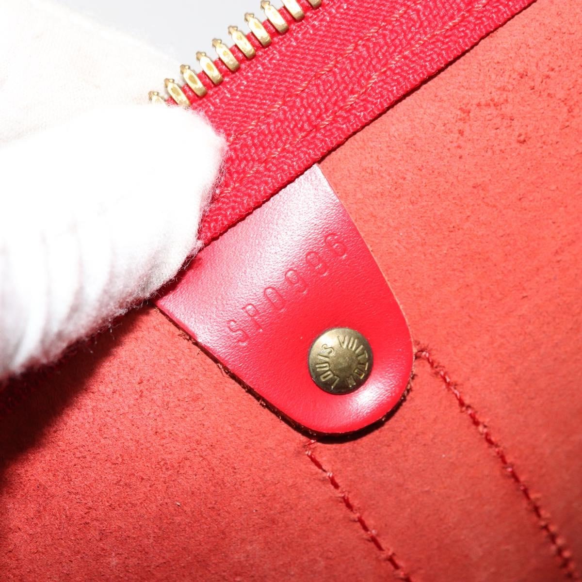 Louis Vuitton Keepall 45 épi rouge Lola Collective