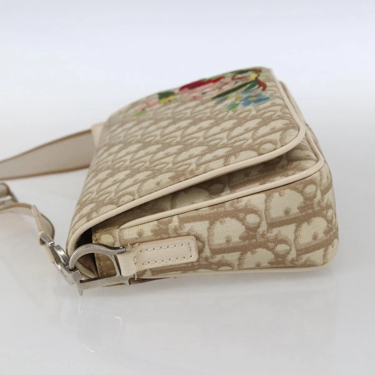 Dior Sac épaule messenger trotter brodé floral Lola Collective