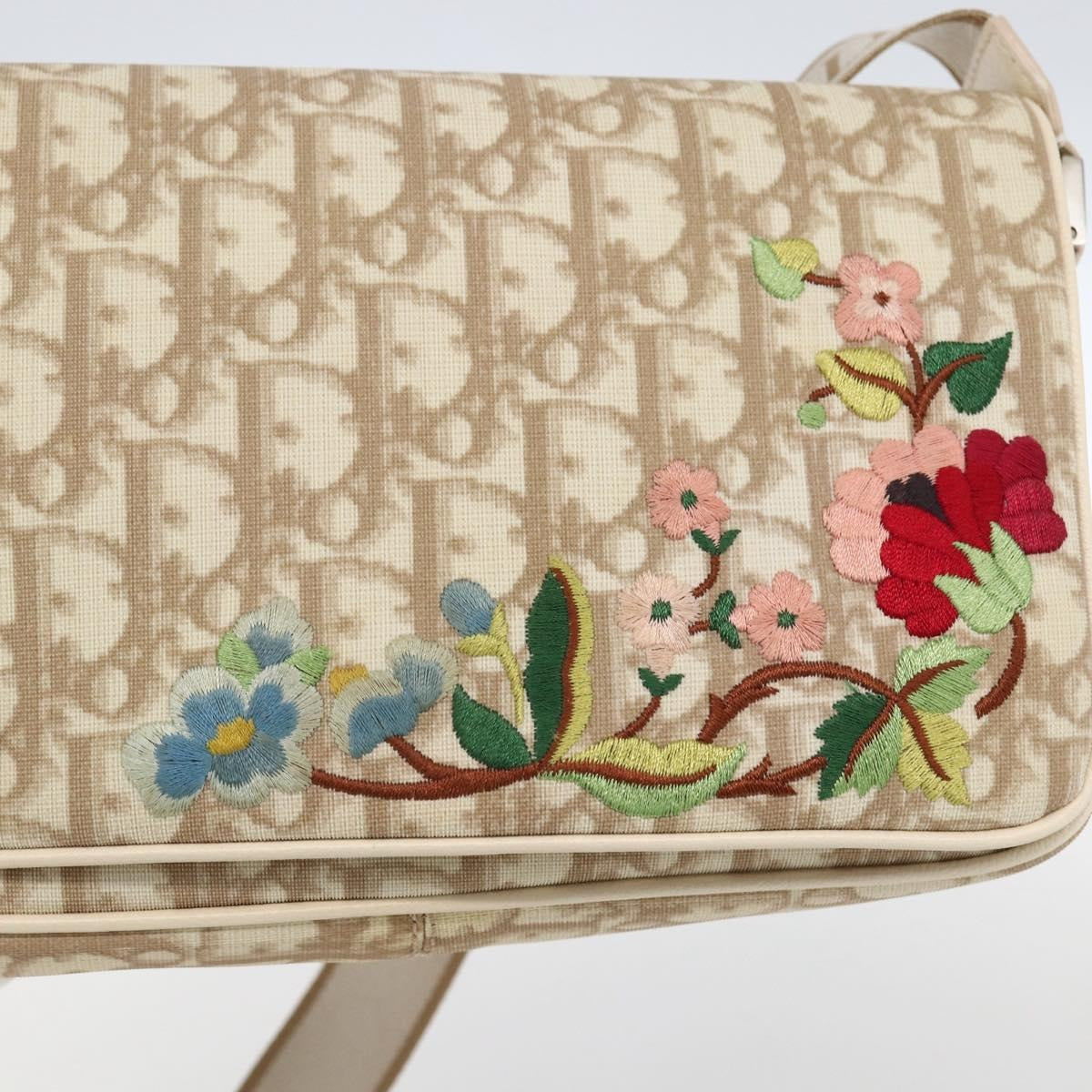 Dior Sac épaule messenger trotter brodé floral Lola Collective