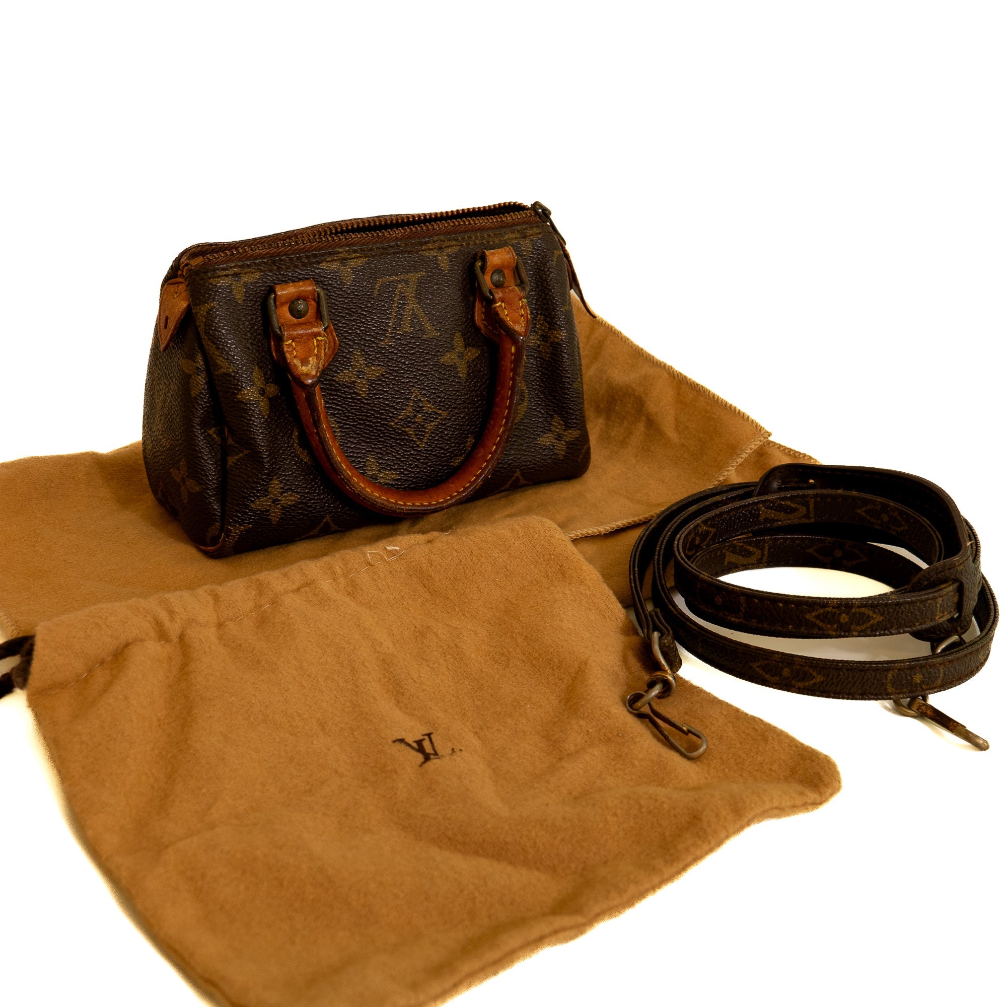 Louis Vuitton Nano Speedy monogram bandoulière Lola Collective