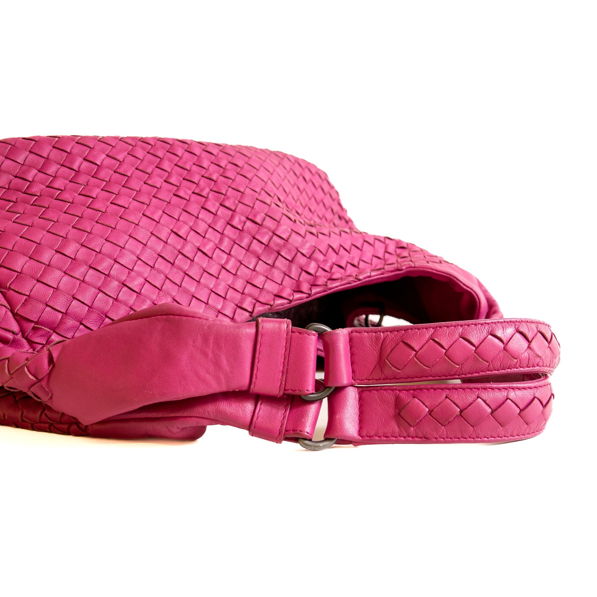 Bottega Veneta Intrecciato hobo rose Lola Collective