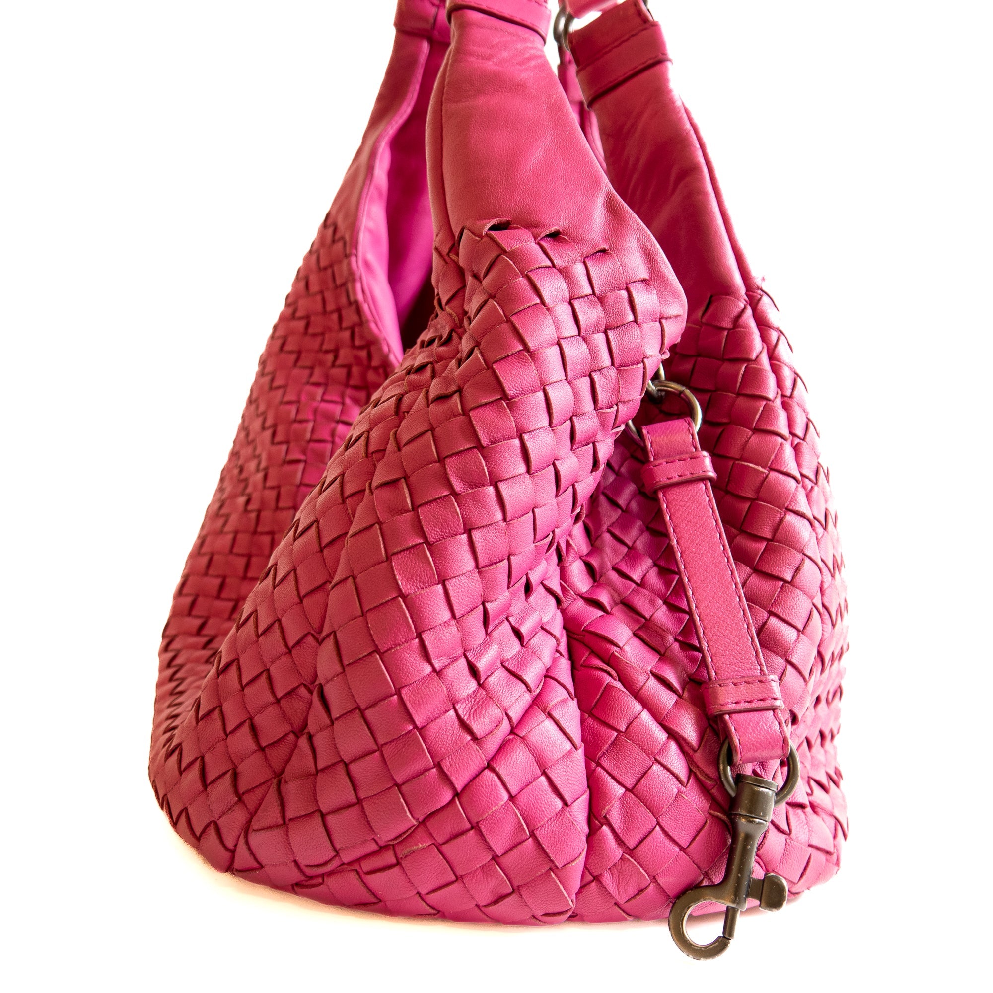 Bottega Veneta Intrecciato hobo rose Lola Collective