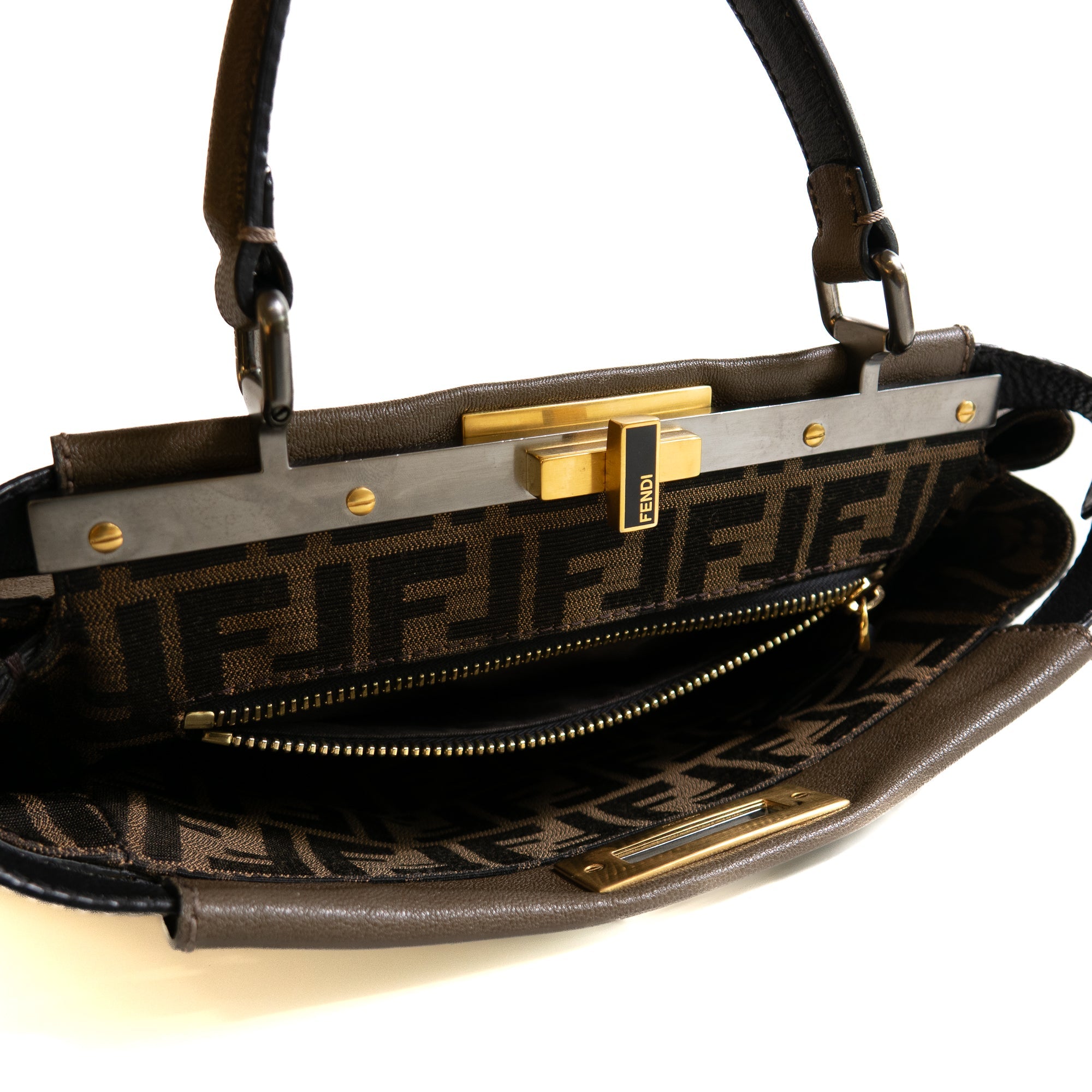 Fendi Peekaboo marron Lola Collective