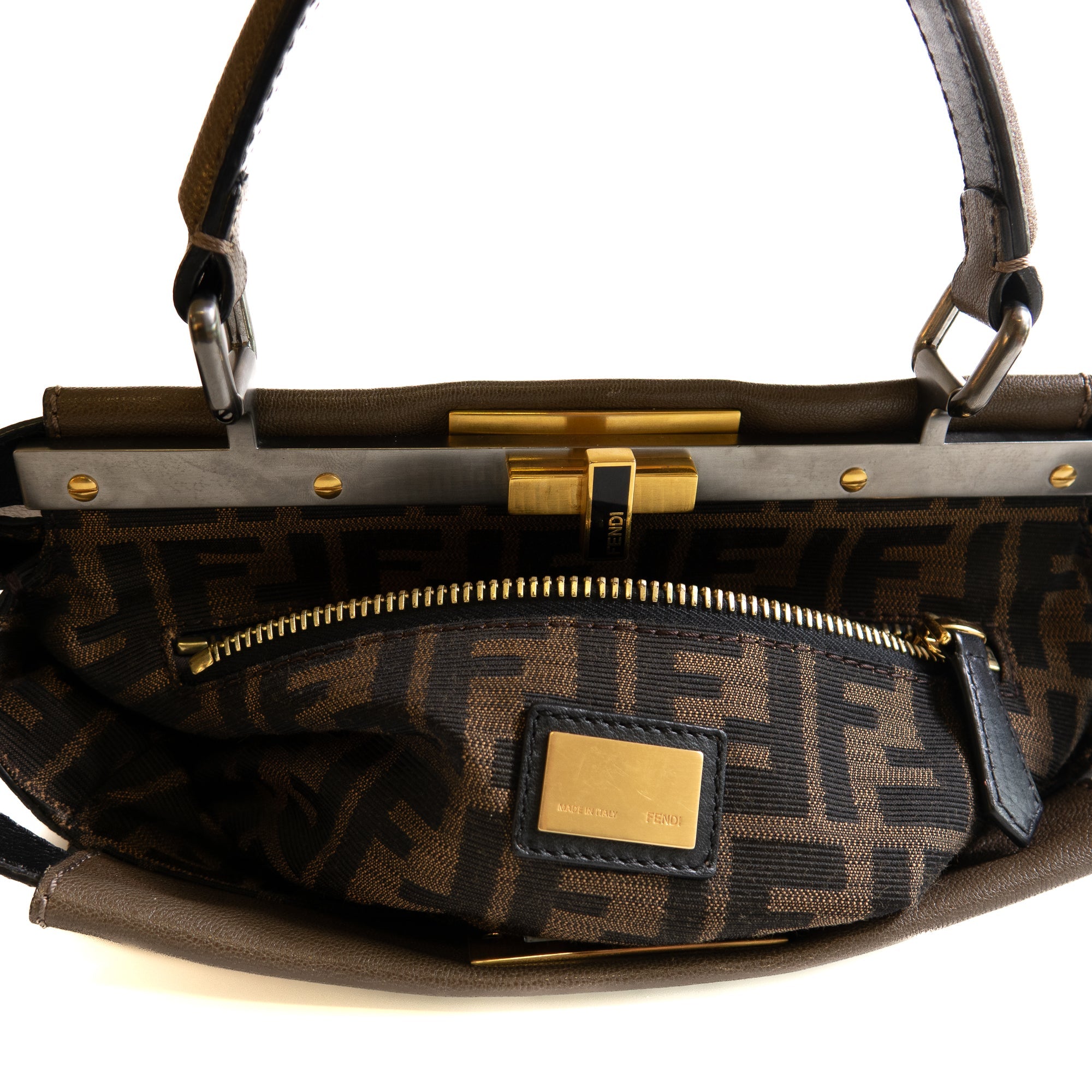 Fendi Peekaboo marron Lola Collective