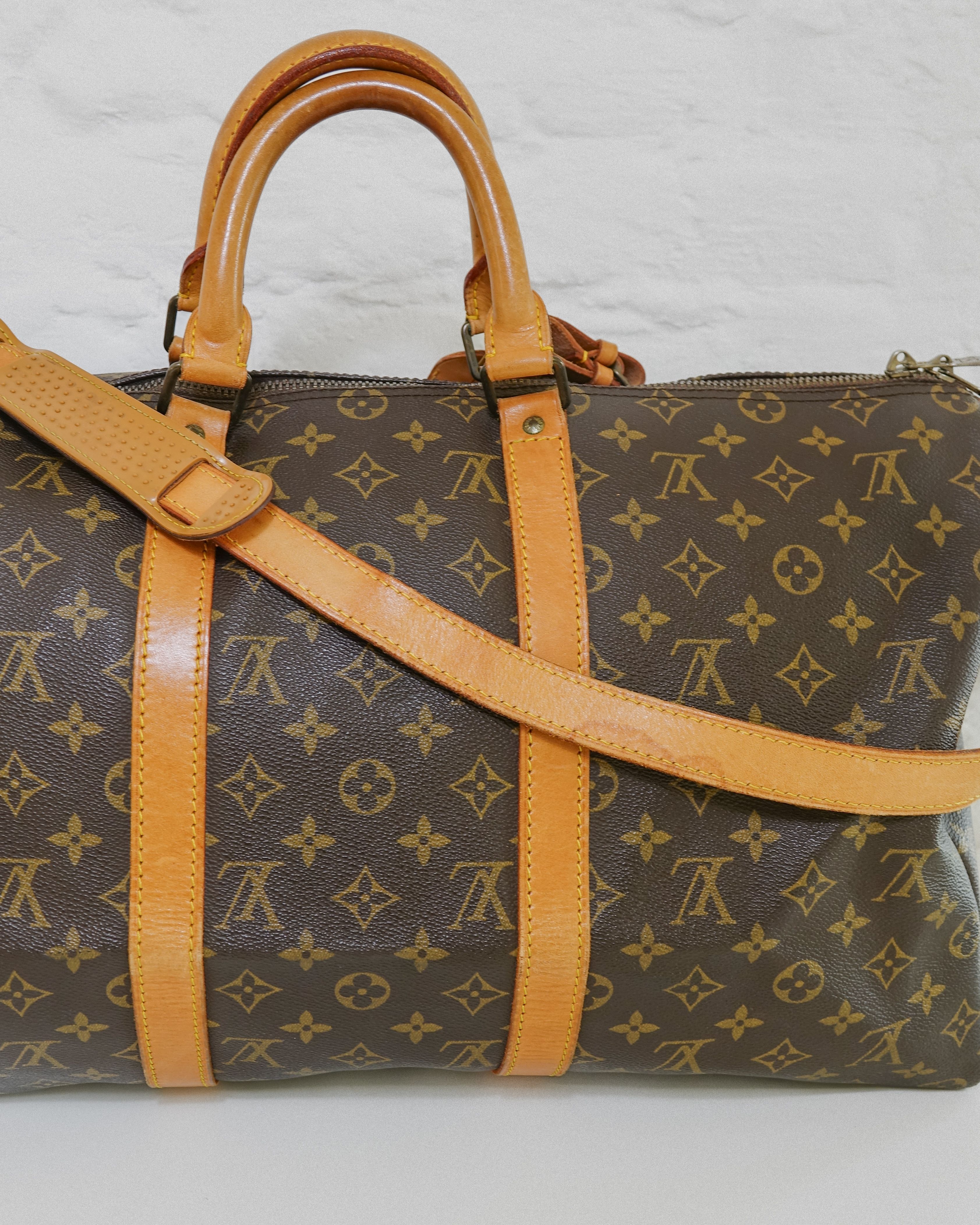 Louis Vuitton Keepall 50 bandoulière monogram Lola collective